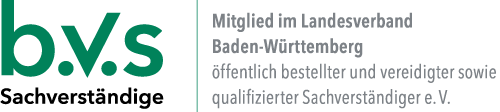 Mitglied im Landesverband Baden-Württemberg Öffentlich bestellte und vereidigte Sachverständige Mitglied im Landesverband Baden-Württemberg Öffentlich bestellte und vereidigte Sachverständige